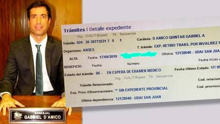 Ex concejal se jubiló con 39 años