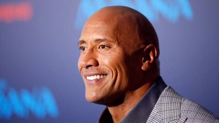 Dwayne Johnson será el protagonista de una nueva versión de "Moana". Foto: Reuters.