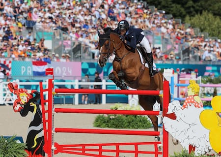 José María Larocca en los Juegos Olímpicos 2024. Foto: Reuters.