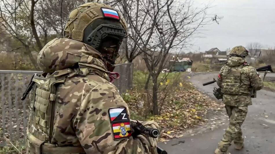 Ejército de Rusia en Kursk, guerra en Ucrania. Foto: EFE.