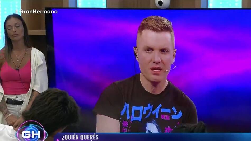 Agostina decidió salvar a un participante y colocar en placa a otro. Foto: Captura Twitter.