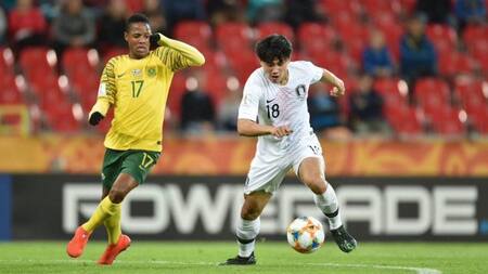 Mundial Sub 20 de Polonia 2019 - Sudáfrica vs. Corea - Fútbol - Deportes
