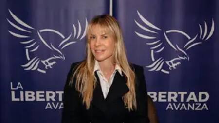 Karen Reichardt candidata de La Libertad AVanza en las elecciones