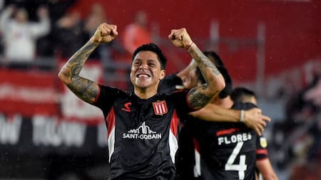 Enzo Pérez en Estudiantes. Foto: Instagram.