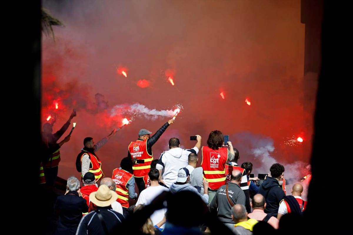 Manifestaciones en Francia, protestas, Reuters