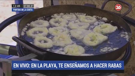 La Lucila del Mar: rabas en la playa en vivo, a orillas del mar