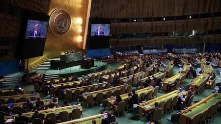 Asamblea General de la ONU en Nueva York. Foto: Reuters.