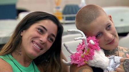 Catalina y Furia en Gran Hermano. Foto: captura Telefe.