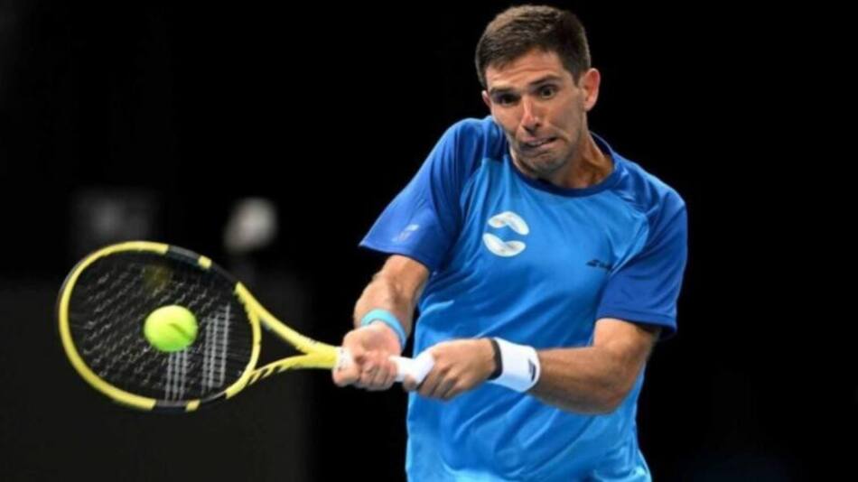 Delbonis no pudo con Majchrzak, foto NA