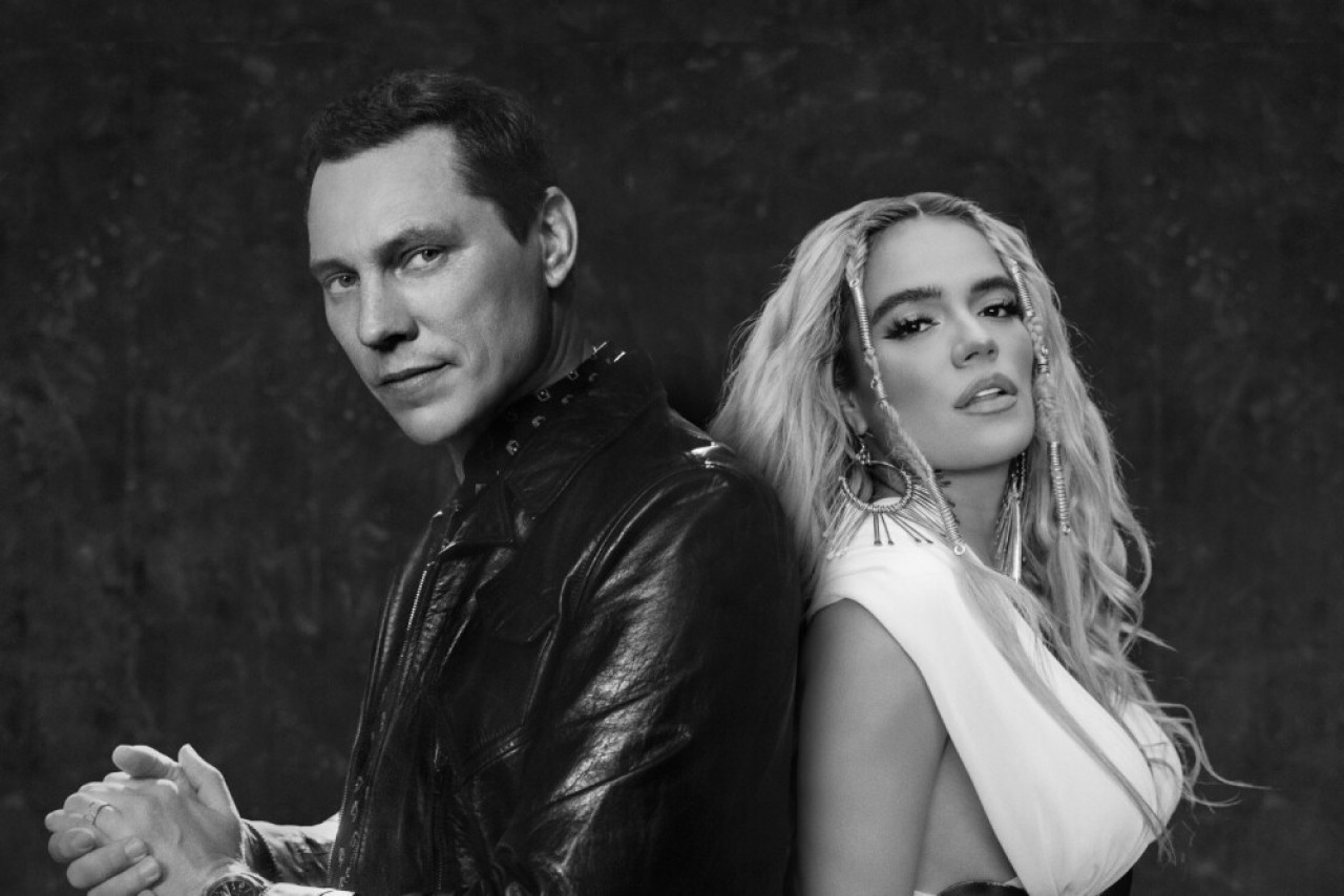 DJ Tiesto y Karol G.