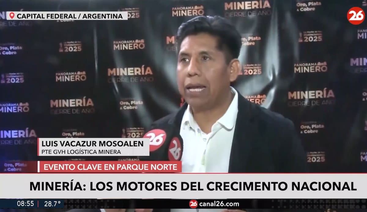 Seminario de Cobre, oro y plata en la Argentina.
