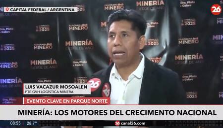 Seminario de Cobre, oro y plata en la Argentina.