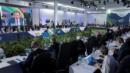Cumbre del G20 en San Pablo. Foto: Reuters.