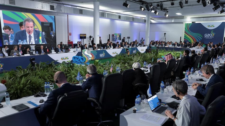 Cumbre del G20 en San Pablo. Foto: Reuters.