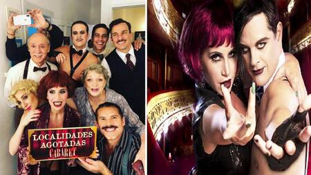 Cabaret, musical, teatro, sobre las tablas, Florencia Peña, Mike Amigorena