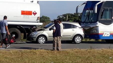 Choque ruta 11 - Colisión
