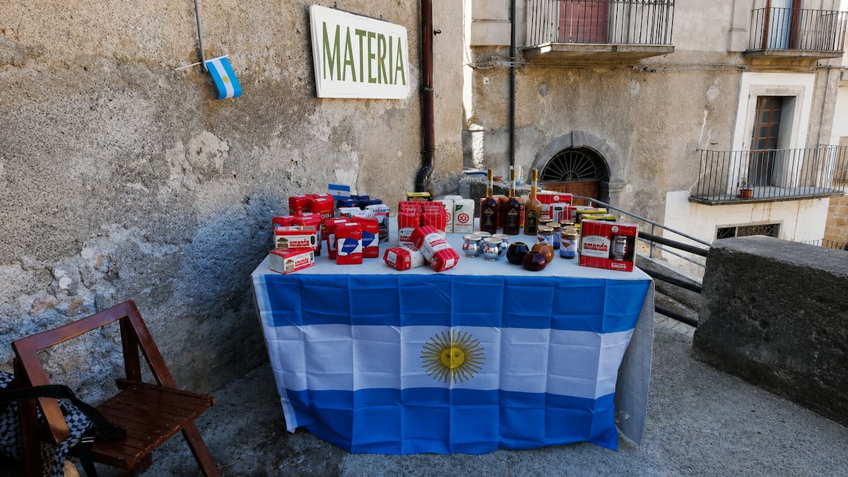 El pueblo italiano fanático del mate