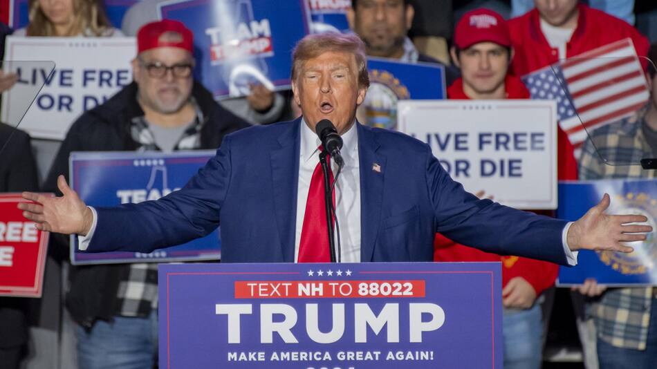 Donald Trump, EEUU. Foto: EFE