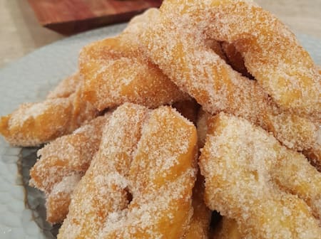 Torta frita alemana. Foto: Cocineros Argentinos
