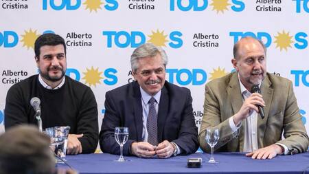 Alberto Fernández y Omar Perotti en Santa Fe, Elecciones 2019, FRENTE DE TODOS