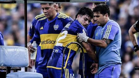 Lucas Blondel, lesión. Foto: redes sociales