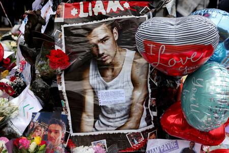 Fans de One Direction homenajean a Liam Payne en el londinense Hyde Park. Foto: Reuters.
