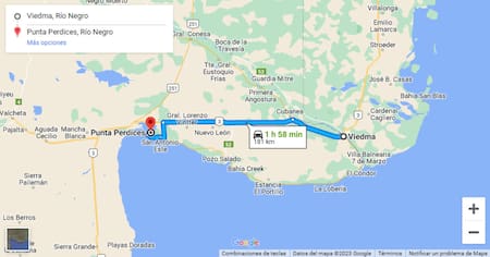 Cómo llegar. Foto: NA