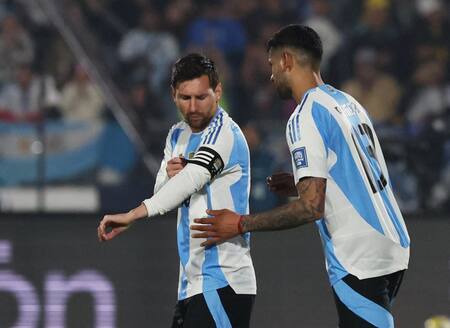 Lionel Messi en la Selección Argentina. Foto: Reuters/Pablo Sanhueza