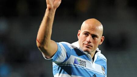 Felipe Contepomi, ex rugbier argentino. Foto: NA.