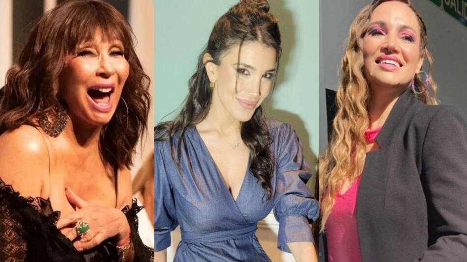 Moria Casan, Andrea Rincón y Belén Francese. Foto: Instagram