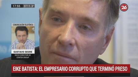 Gustavo Segré sobre Eike Batista - Canal 26