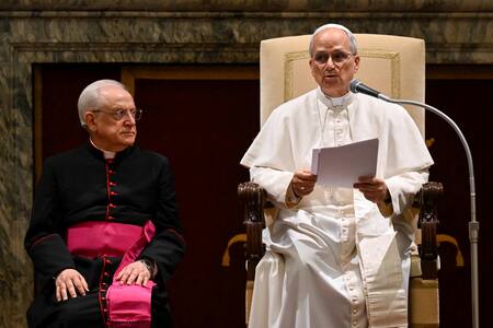 El papa León XIV. Foto: Reuters/Vatican Media/Simone Risoluti.