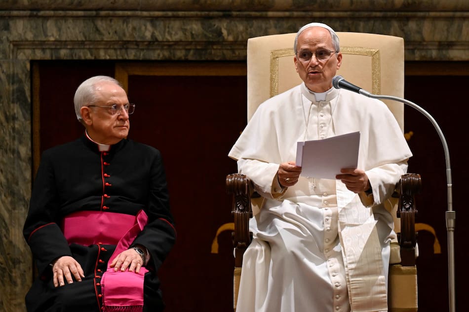 El papa León XIV. Foto: Reuters/Vatican Media/Simone Risoluti.