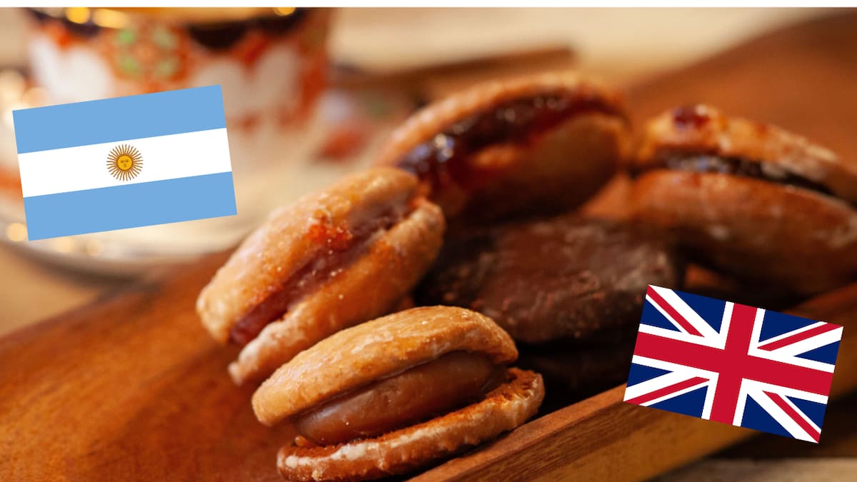 Alfajor argentino se vende en Inglaterra