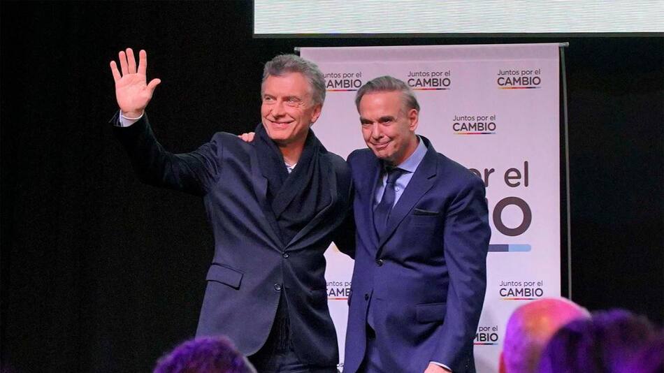 Mauricio Macri y Miguel Ángel Pichetto, Juntos por el Cambio, Elecciones 2019, política, NA