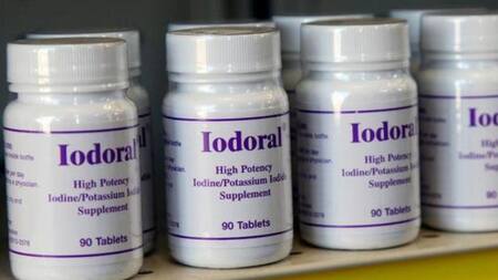 Tabletas de yodo. Foto: NA