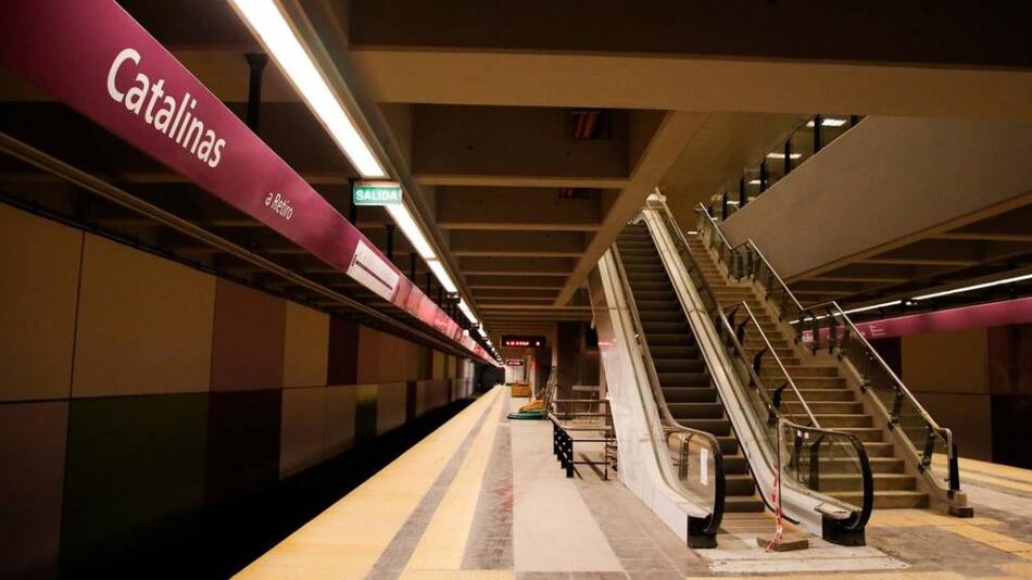 Nueva estación Catalinas de la línea E de subtes