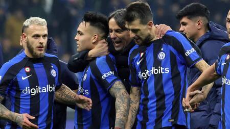 Copa Italia, Inter vs. Atalanta. Foto: EFE.