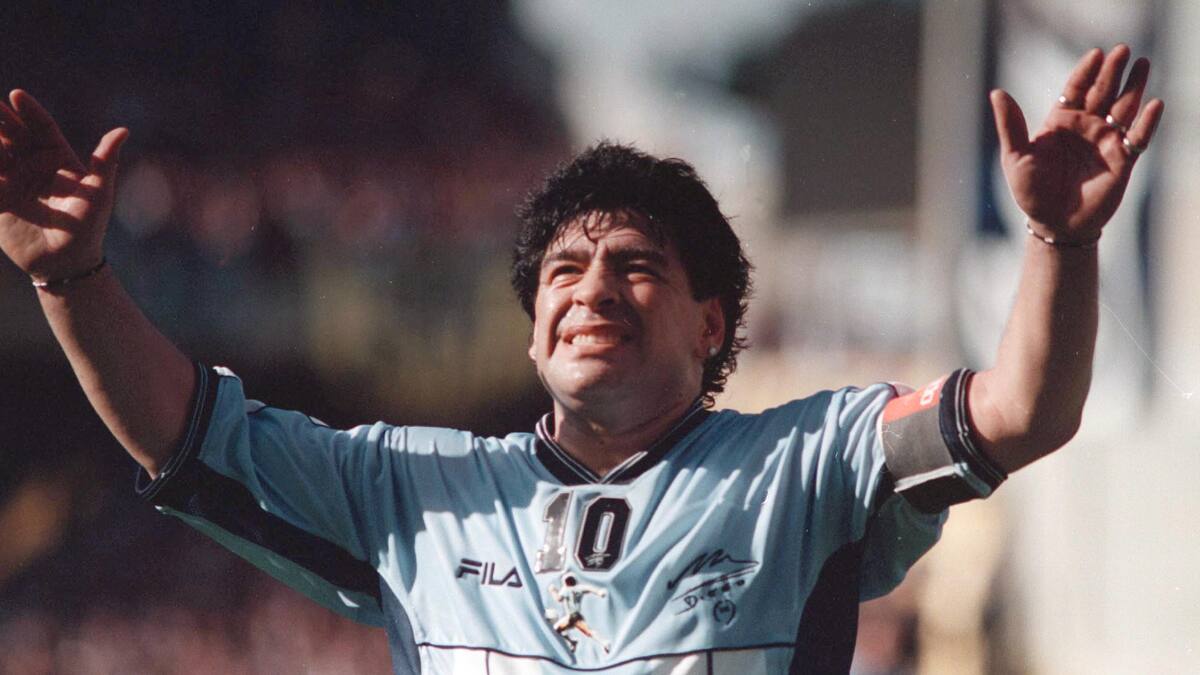 Diego Armando Maradona.