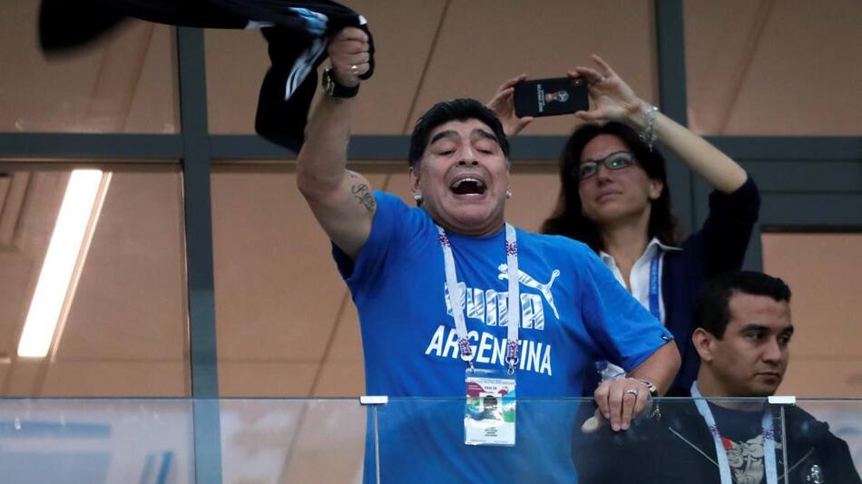 Mundial de Rusia 2018 - Diego Maradona - Reuters