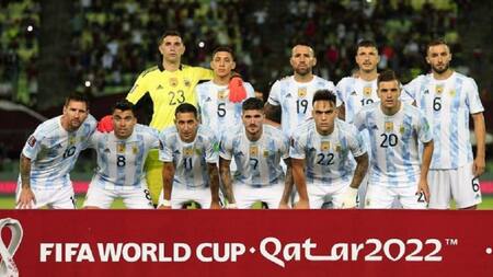 Selección Argentina. Foto: NA.