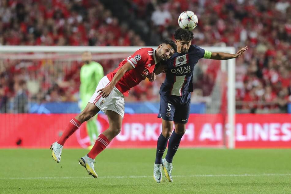 Champions League, Benfica vs. PSG. Foto: EFE.
