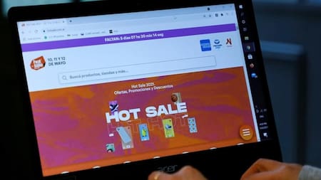 Hot Sale, internet. Foto: prensa.