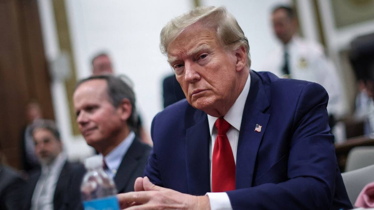 Donald Trump, expresidente de Estados Unidos. Foto: Reuters.