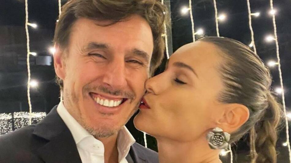 Pampita y Roberto García Moritán. Foto: Instagram.