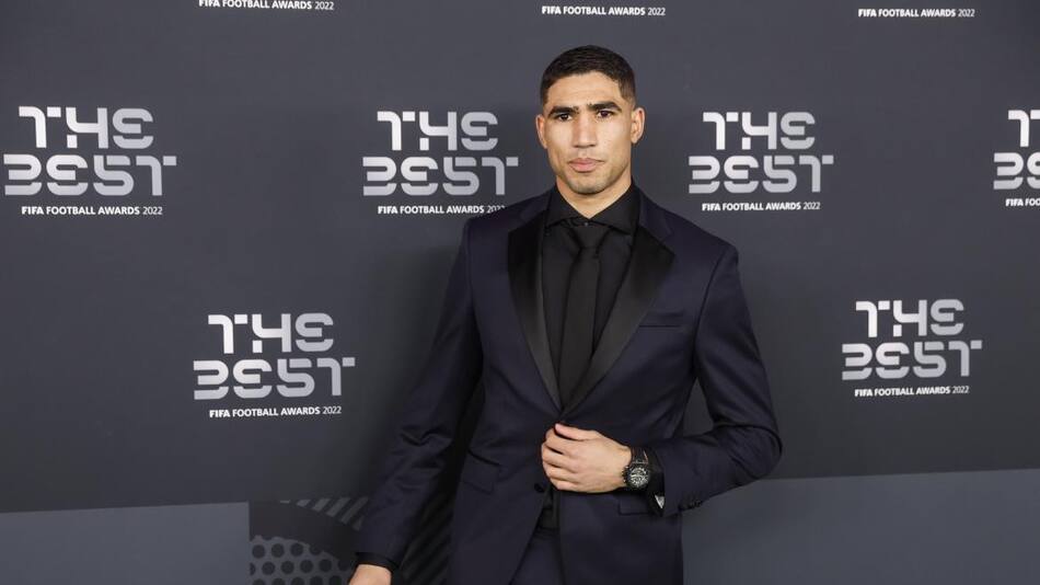 Achraf Hakimi. Foto: EFE.