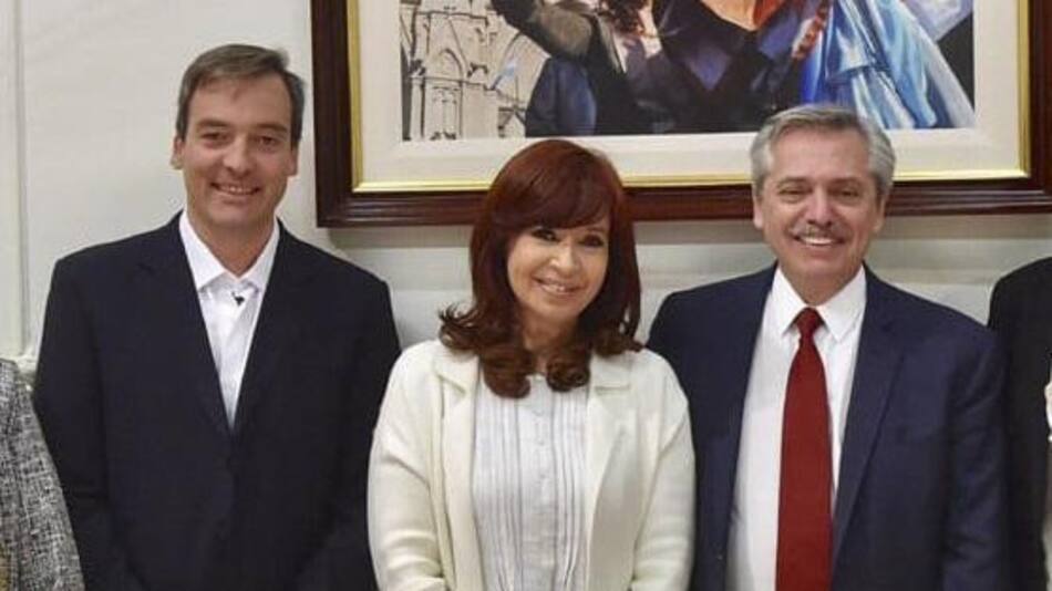 Martín Soria, Cristina Kirchner y Alberto Fernández, Gobierno, Ministerio de Justicia, Foto NA.