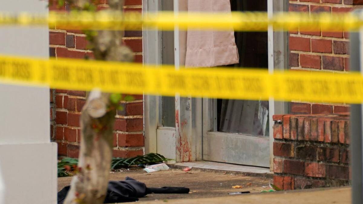 Tiroteo en Alabama en medio de una fiesta de cumpleaños. Foto: Reuters.