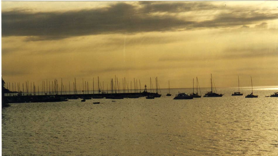 El Río de la Plata, desde Colonia del Sacramento.