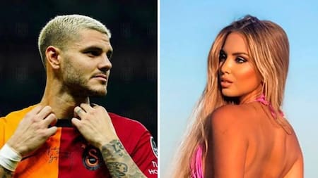 Mauro Icardi y Candela Lecce. Foto: Instagrams.